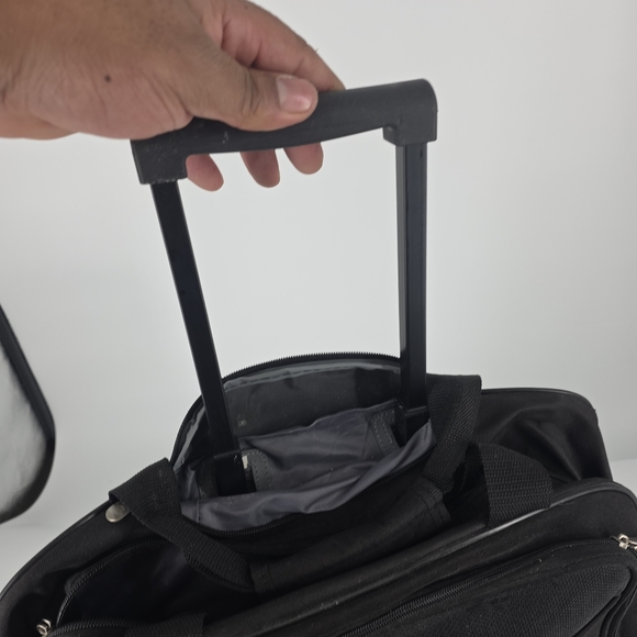 Protege Arendale 16" Softside Under Seat Luggage, Black - Picture 4 of 5